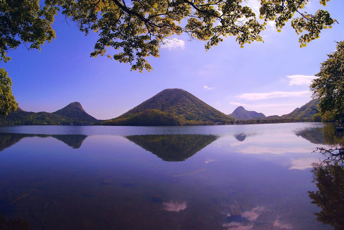 ポッカリと榛名富士♪ 絶景!榛名湖早春賦_a0031821_20545649.jpg