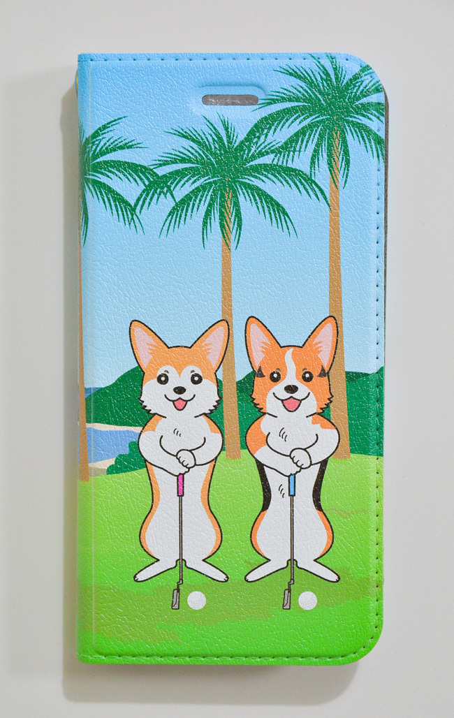 ひまわりちゃん・夏衣くん 手帳型スマホケース_d0102523_11125571.jpg