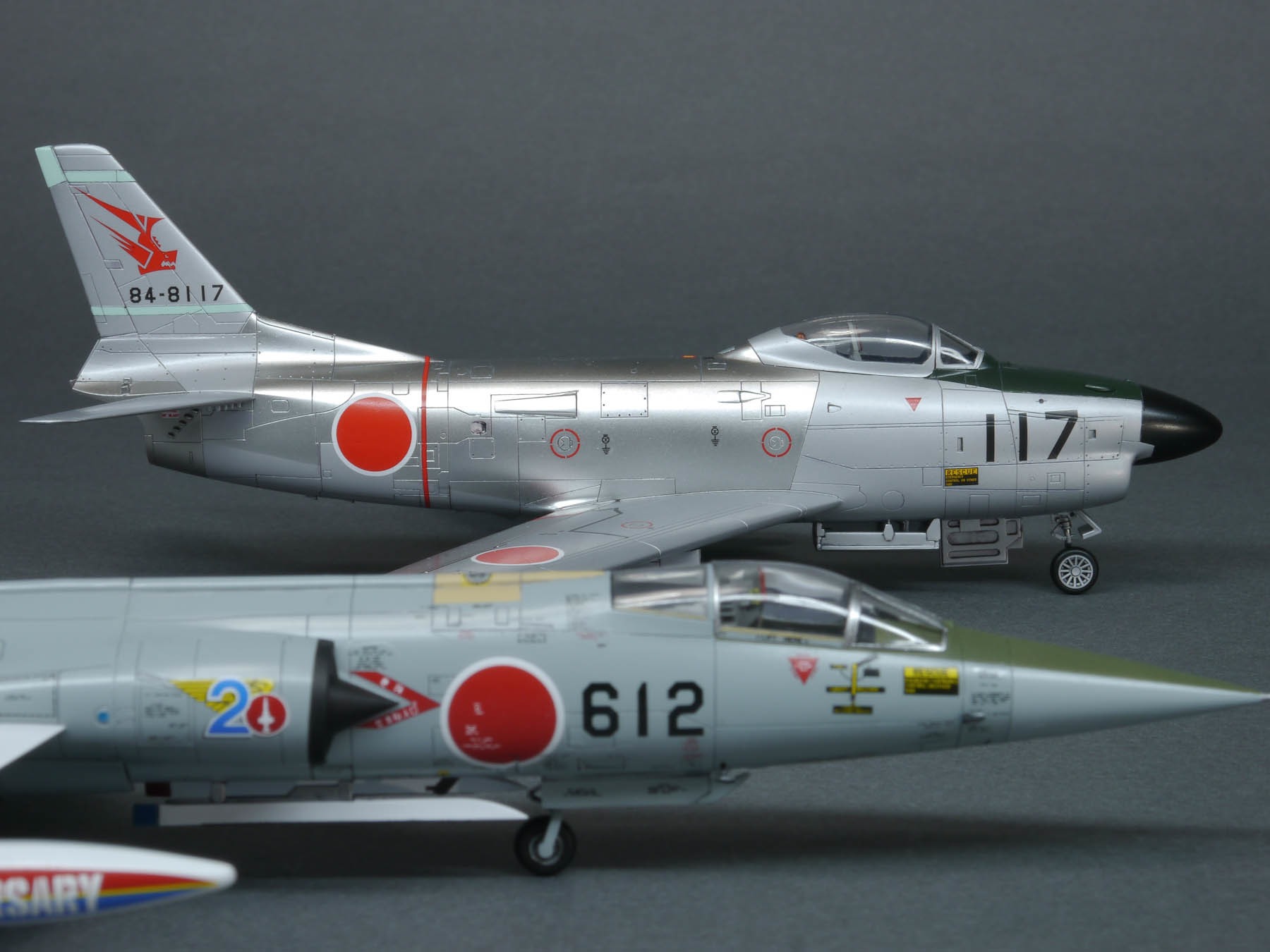 ハセガワ 1/72 F-86D セイバードッグ 航空自衛隊 完成品_c0065927_01355514.jpg