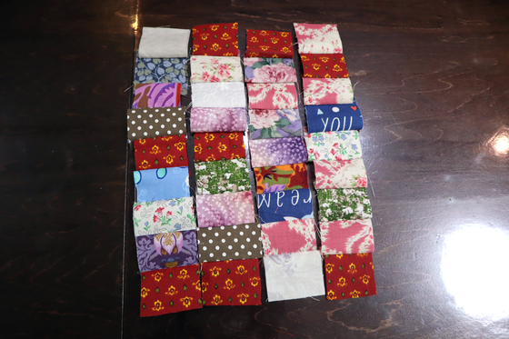 キルト教室 ~ リボンで作る連絡帳ケース作り⑧~_e0222340_1521298.jpg