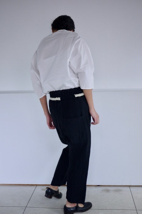 pants 2 (herringbone black /  linen)_a0284748_22545804.jpg