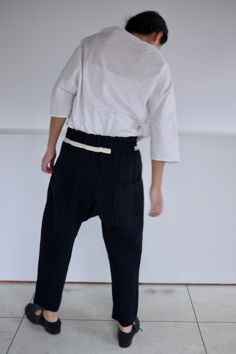 pants 2 (herringbone black /  linen)_a0284748_22551840.jpg
