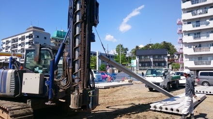 『風致地区の店舗併用住宅』工事開始しました。_e0197748_21421974.jpg