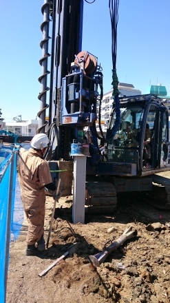 『風致地区の店舗併用住宅』工事開始しました。_e0197748_21433347.jpg