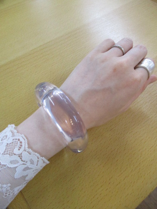 TODAYFUL   トゥディフル Clear Wide Bangle☆_e0076692_15582397.jpg