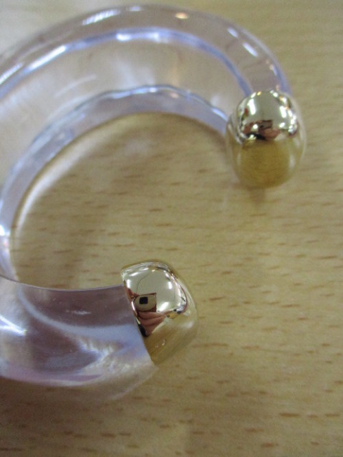 TODAYFUL   トゥディフル Clear Wide Bangle☆_e0076692_15582672.jpg