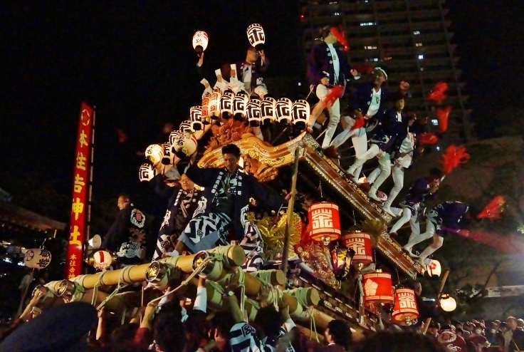 令和元年東灘だんじり祭り 本住吉神社蔵入 ２ 茶屋 吉田地区 たんぶーらんの戯言