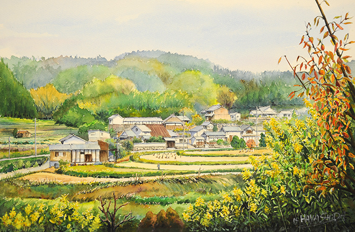 林田健二 水彩画展ご紹介と御礼_b0212226_21524821.jpg