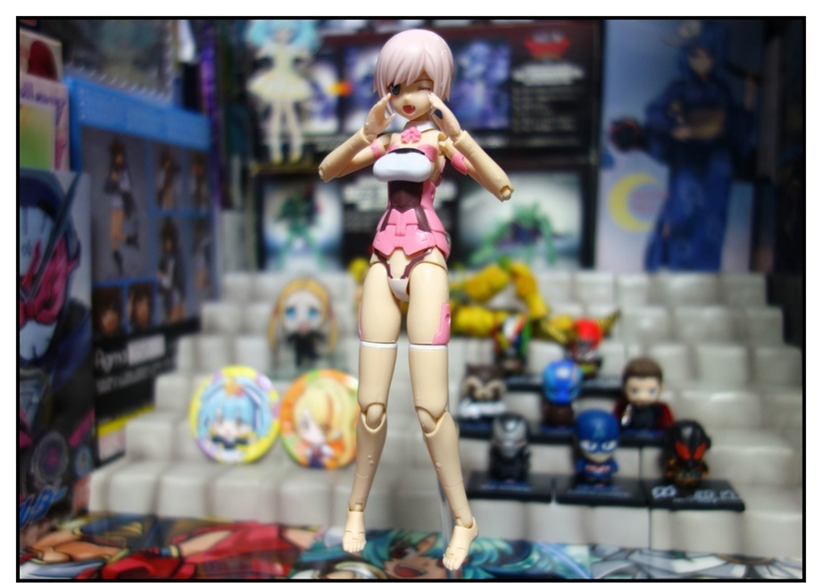 【漫画で雑記】初めてのフレームアームズ・ガールを素組み!! (レティシア)_f0205396_19271488.jpg