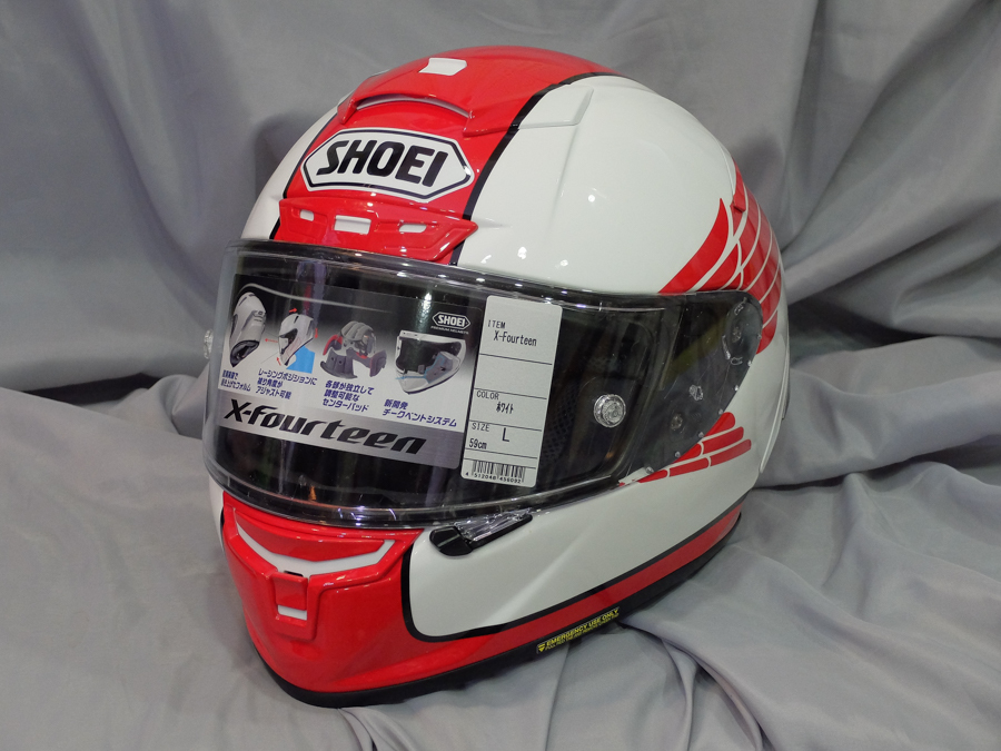 SHOEI X-Fourteen \"Red Wing”_f0369107_10292730.jpg