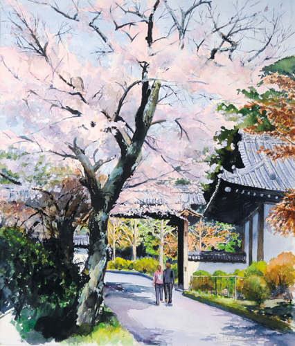 林田健二 水彩画展ご紹介と御礼_b0212226_14544821.jpg