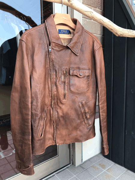 ラルフローレン ライダースジャケット入荷! : Import Select Shop NoseLow