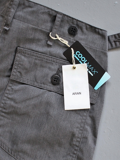 【ARAN】FATIGUE 46 - COOL MAX TWILL ARAN】FATIGUE 46 - COOL MAX TWILL