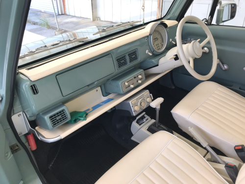 日産パオ フルレストア車 マニキュアコート なーべーのリペア奮闘記