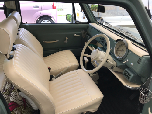 日産パオ フルレストア車 マニキュアコート なーべーのリペア奮闘記