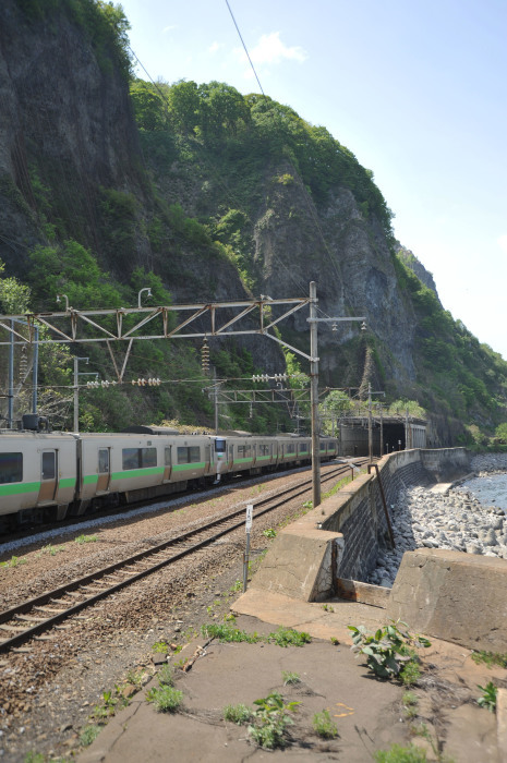 朝里から張碓へ　張碓駅跡に恵比須岩など_d0174510_22240312.jpg