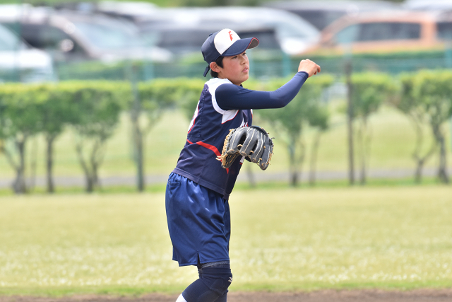 埼玉県石黒硬記念選抜中学生ソフトボール大会 深谷中③_b0249247_22242303.jpg