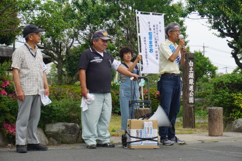 辻立ち選挙_c0052876_00290021.jpg