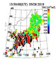 HAARPモニター観察：５月下旬の３００nTの地震電磁波到来！_a0348309_8281477.jpg
