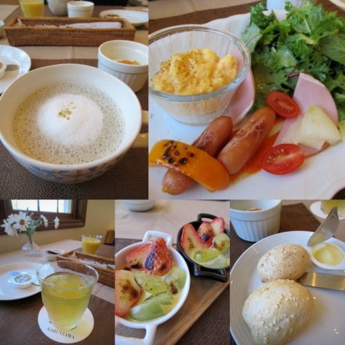 ホテルベルリネッタ軽井沢 Cafe Bのモーニング ぴきょログ 軽井沢でぐーたら生活