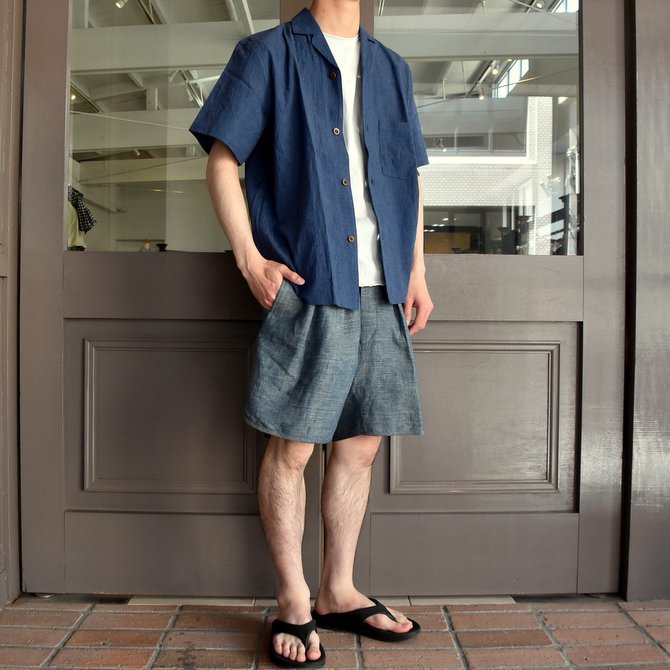FRANK LEDER COTTON/LINEN HAWAII SHIRT_e0152373_17194074.jpg