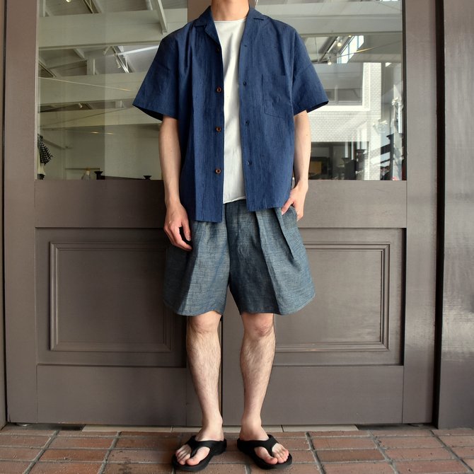FRANK LEDER COTTON/LINEN HAWAII SHIRT_e0152373_17194877.jpg