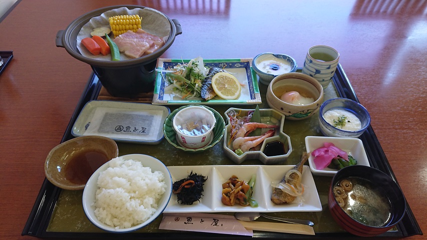 驚愕 絶賛 朝食 魚と屋 湯村温泉 スカパラ 神戸 美味しい関西 メチャエエで