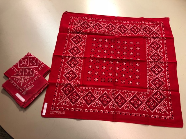 新発売の 希少激レア！1940s ELEPHANT BRAND ビンテージバンダナ