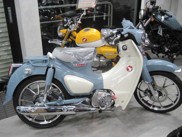 c125 スーパーカブ　　美品　パールカデットグレー