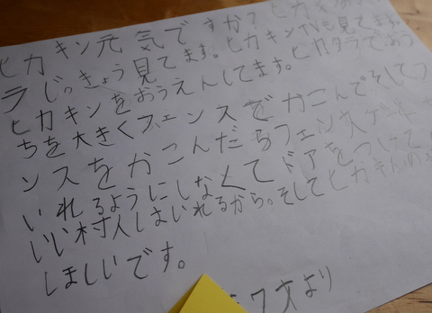 7才息子 初めてのファンレター 7つの塔が見える窓から In ドイツ