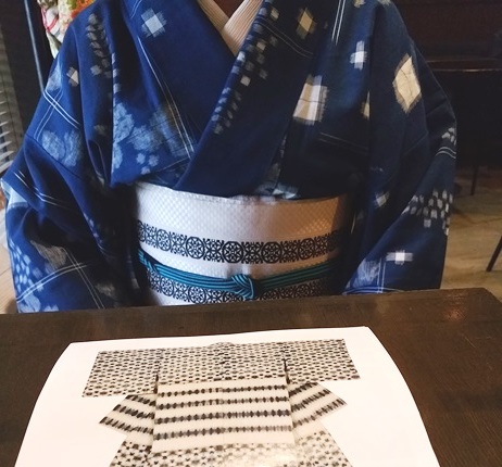 美しの 藍絞り_a0236300_11532086.jpg