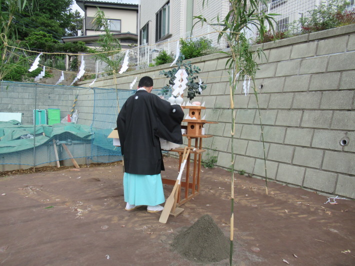 川崎市宮前区の家☆地鎮祭が執り行われました!_c0152341_07581633.jpg