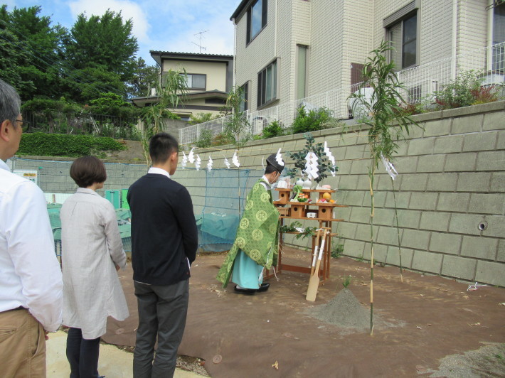 川崎市宮前区の家☆地鎮祭が執り行われました!_c0152341_08015757.jpg