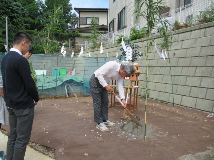 川崎市宮前区の家☆地鎮祭が執り行われました!_c0152341_08045228.jpg