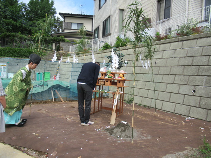 川崎市宮前区の家☆地鎮祭が執り行われました!_c0152341_08063371.jpg