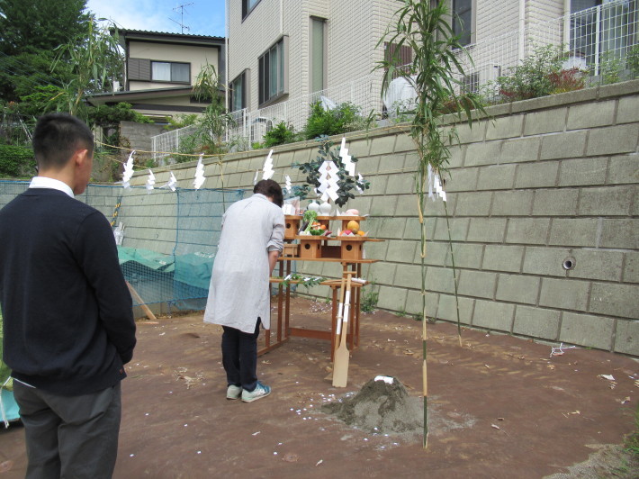 川崎市宮前区の家☆地鎮祭が執り行われました!_c0152341_08065585.jpg