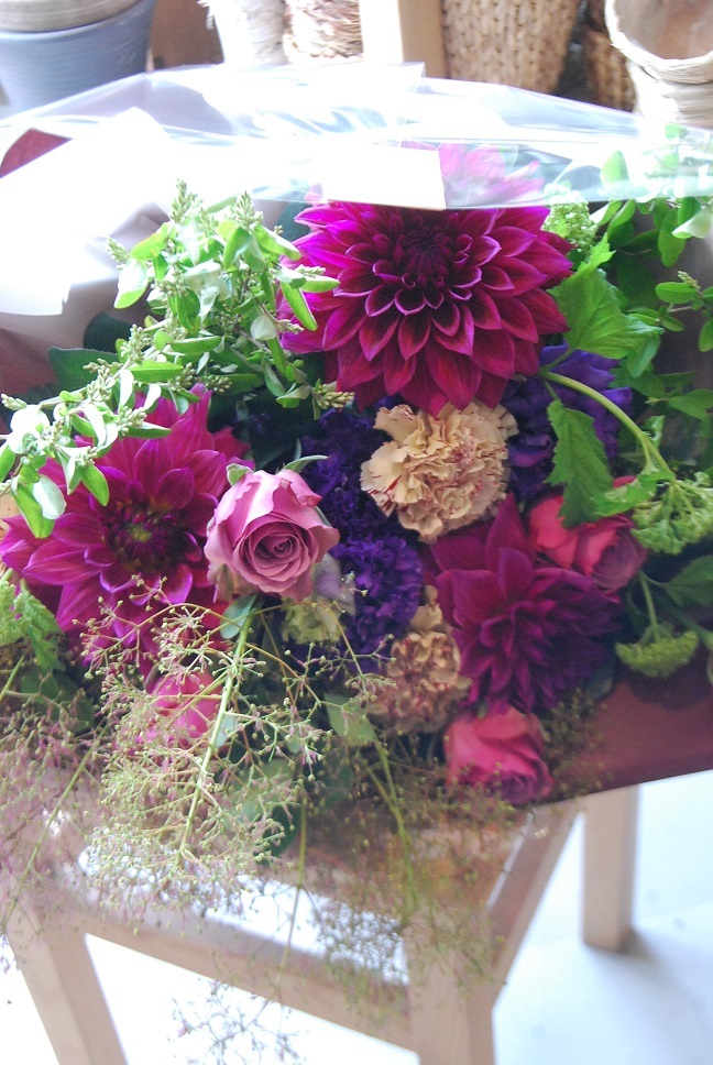 花束のご注文。_a0201358_19091544.jpg