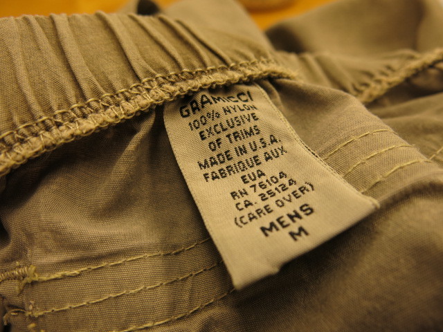 GRAMICCI PANTS / MADE IN USA