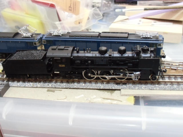 マイクロエース c51 247号機 燕牽引機 nゲージ 走行確認 ライト点灯