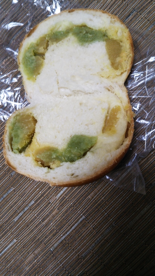 カリンベーグル ずんだスイートポテト_f0076001_23003661.jpg