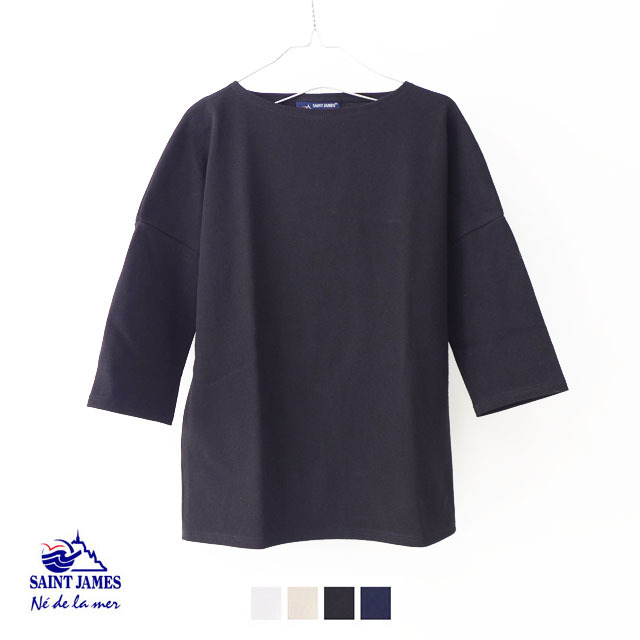 SAINT JAMES [セントジェームス] OUESSANT DROP SHORLDER [17JC CRAZ SLO] ドロップショルダー・半袖・Tシャツ・無地・MEN\'S/LADY\'S_f0051306_17173725.jpg