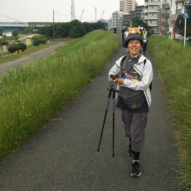 100km歩くのがこんなに大変だったとは！良い経験です_c0060143_20293842.jpg