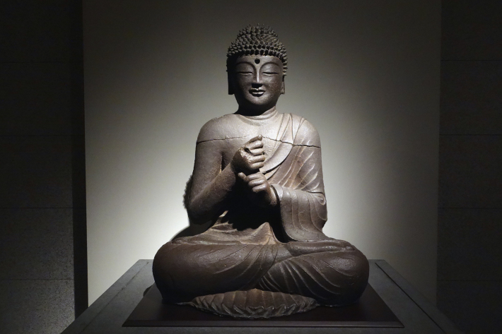ソウルの国立中央博物館 敬天寺十層石塔 半跏思惟像 公州・麻谷寺掛仏 2019年4月 ソウル・大田・釜山の旅(2)_f0117059_17232949.jpg