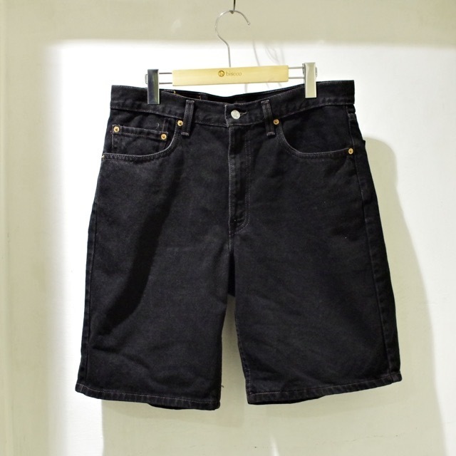 Levi\'s 550 Relaxed Fit Orijinal Denim Shorts / リーバイス 550 ブラック_d0257333_20014313.jpg