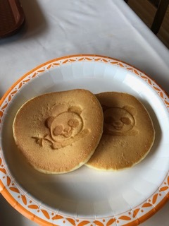 梅雨入りパンケーキはパンダ。_e0177453_16251532.jpg