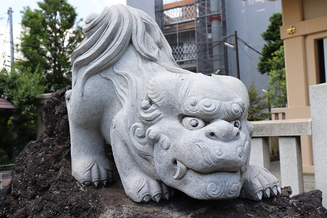 狛犬-志茂熊野神社_d0183387_22304081.jpg