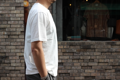 「Jackman」変則Tシャツ \"Henleyneck T-shirt\" ご紹介_f0191324_07281558.jpg