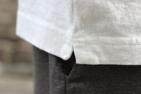 「Jackman」変則Tシャツ \"Henleyneck T-shirt\" ご紹介_f0191324_07284965.jpg