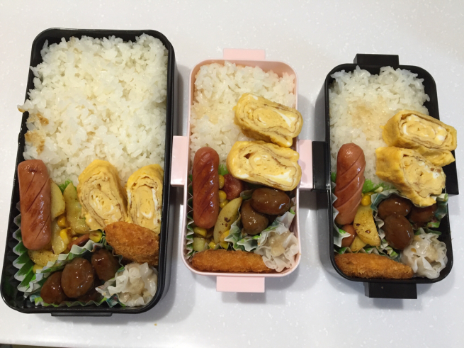 緑の無いお弁当…(;-_-) =3_f0183846_21363461.jpg