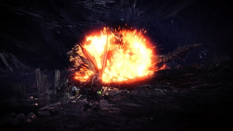 ゲーム「モンスターハンター:ワールド ネルギガンテぶっ倒したった」_b0362459_21575787.jpg
